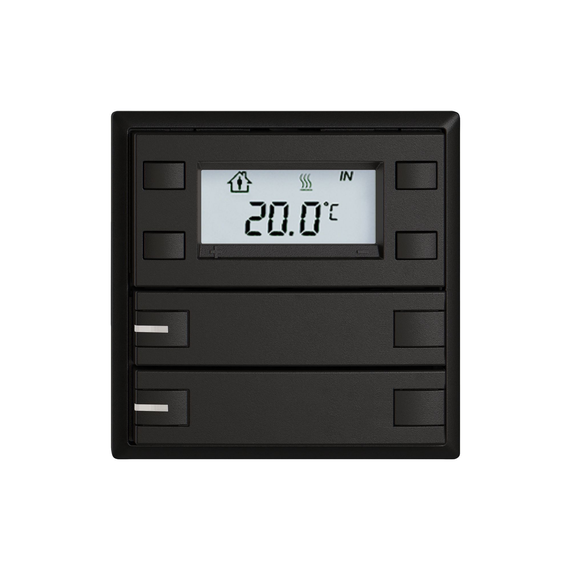 Poussoir RTH EDIZIO.liv SNAPFIX® a.RGB-LED 2×touches comm.2T no