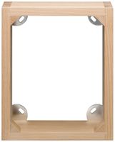 AP-Rahmen Hager FLF 2×4 Holz lackiert