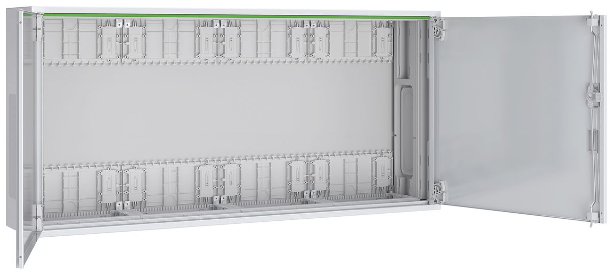 Coffret mural PrismaSeT XL IP44 a.porte 1050×500×210mm 4 champs 3 rangées