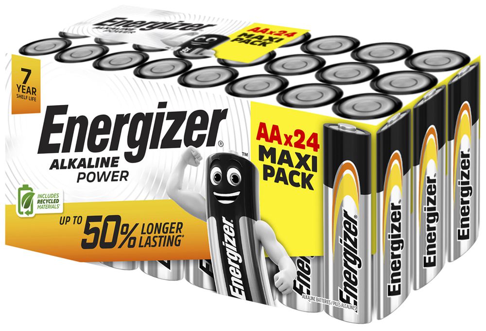 Batterie Energizer Alkali-Mangan 1.5V LR6 24 Stück