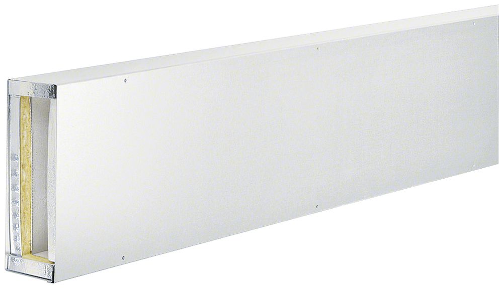 Canal de protection incendie tehalit FWK 3E 50×210mm, blanc traffic