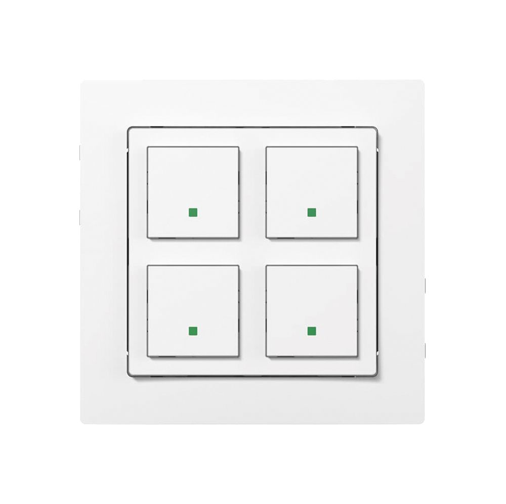 Senseur/variateur 2/1×SIDUS E free@home wireless, blanc