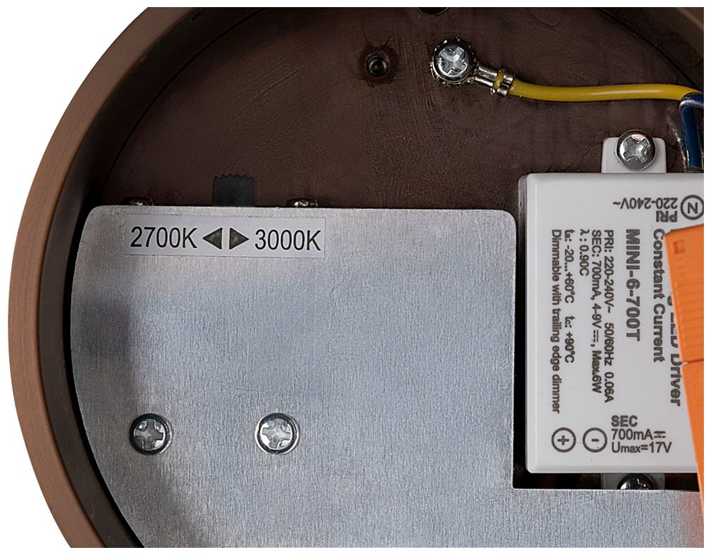 Lampada sospesa LED SLV QUIMERA 8.2W 310lm 927…930 REG Ø76×470mm rame