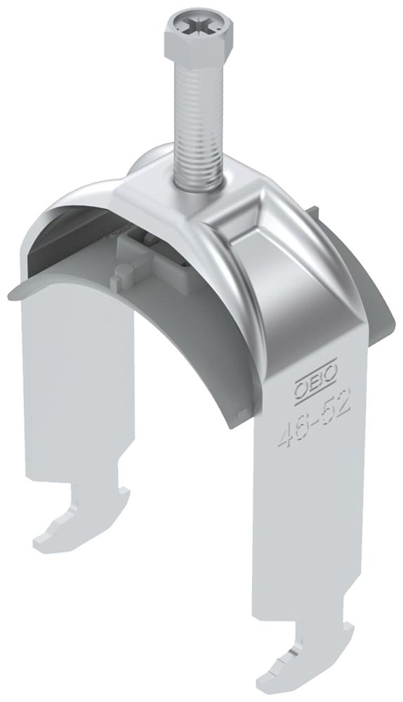 Fixation rapide BET 2056 pied à H matière synthétique 46…52mm 1×câble aluminium