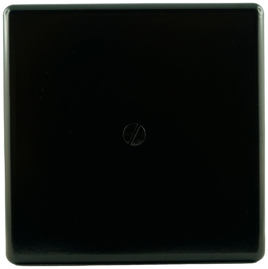 Schraubdeckel Ammer ADP 115×115×5mm Kunststoff schwarz