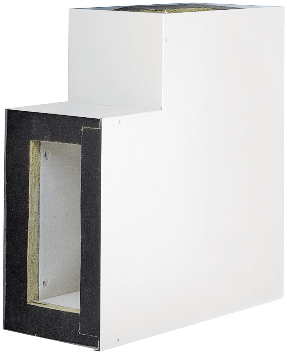 Angolo piatto tehalit FWK 90 E90/E30 100×260mm, bianco traffico