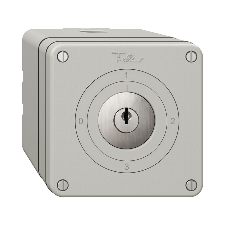 Interrupteur rotatif NAPU NEVO, 5/1L, avec serrure&2 clés, KS, 0-1-2-3, grc