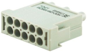 Stifteinsatz Weidmüller HDC CM 250V 10A 10L Crimpanschluss