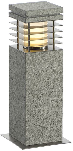 Stehleuchte SLV ARROCK GRANITE 40, E27 15W IP44 salt&pepper