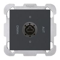 Interruttore rotativo INC 0-Hand-0-Aut. kallysto 2/1L nero