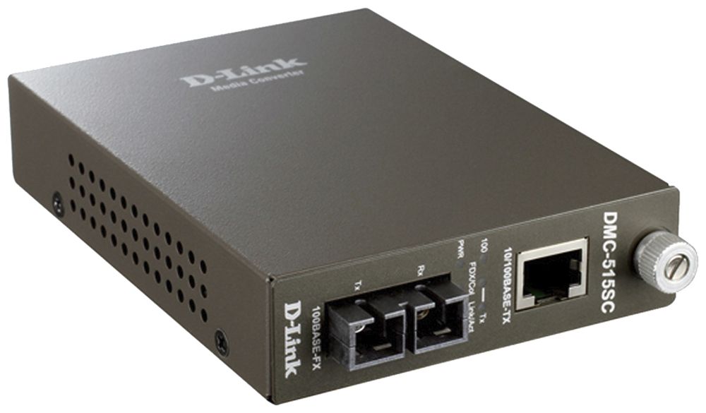 Convertitore D-Link DMC-515SC/E, Fast Ethernet