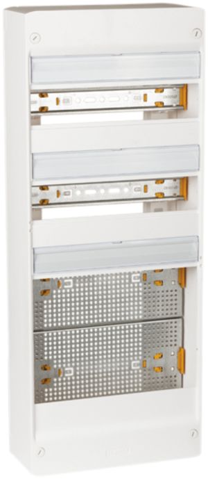 Tableau de distribution AP multimédia Legrand 2 rangées 26UM sans porte, blanc