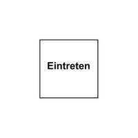 Folie EDIZIOdue pos. schwarz, 42×42mm für Lampe LED