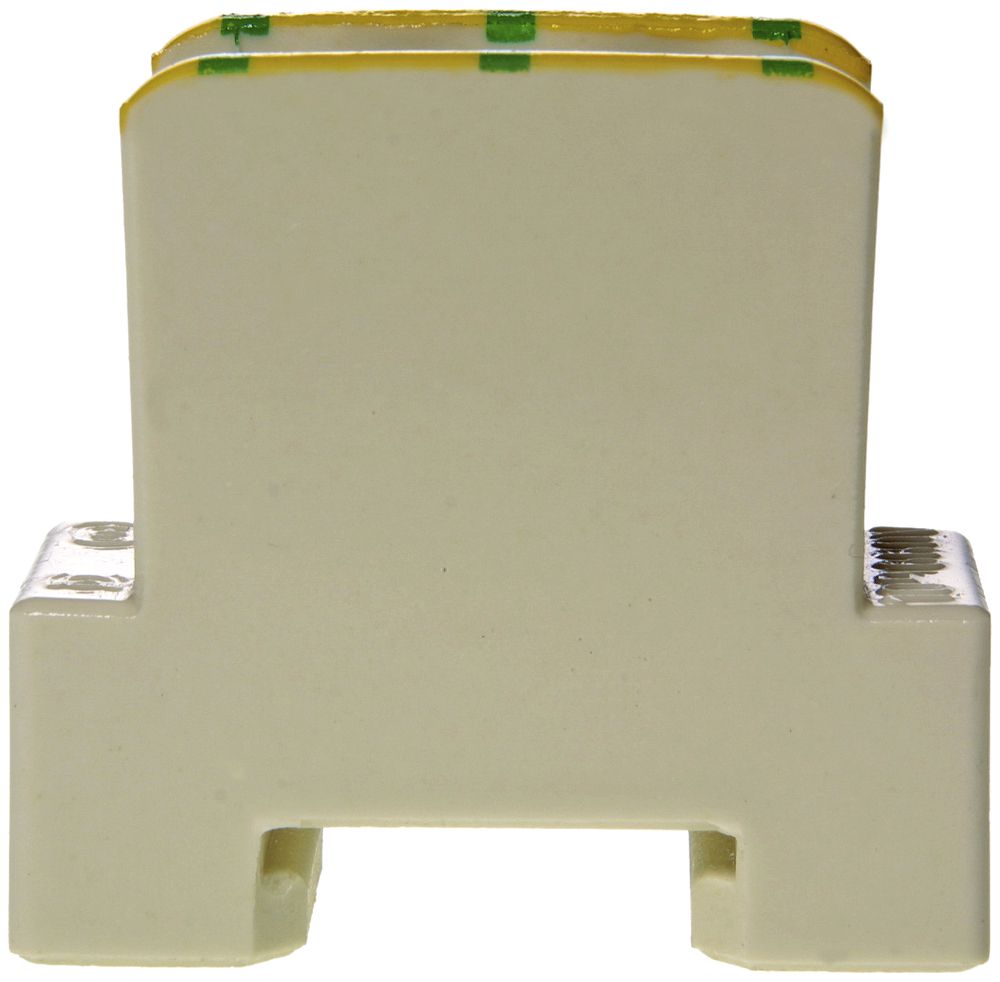 Borne de dérivation Woertz 4…10mm² 57A 660V raccordement à vis 2×1 vert/jaune