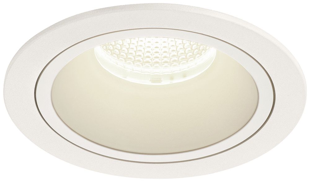 LED-Downlight SLV NUMINOS L 25.4W 2450lm 4000K 40° DIM Ø130×85mm ws/ws