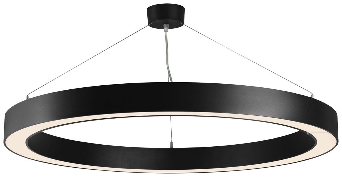 Lampada sospesa LED Sylvania Nilo 56W 5980lm 840 DALI EM Ø800mm nero