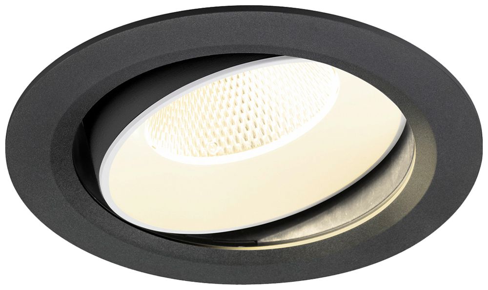 Downlight LED SLV NUMINOS MOVE XL 24W 3800lm 4000K NB DALI Ø190×116mm no/bc
