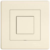 UP-Druckschalter EDIZIO.liv Wiser SNAPFIX® 1 Taste WLAN cr