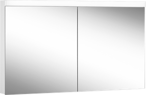Schneider Spiegelschrank LOP 140/2/LED, 4000K, weiss