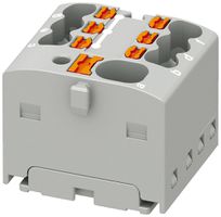 Blocco di distribuzione PX PTFIX 4/6X1,5-G GY 1.5mm² 17.5A 450V 7×1 incollare gr