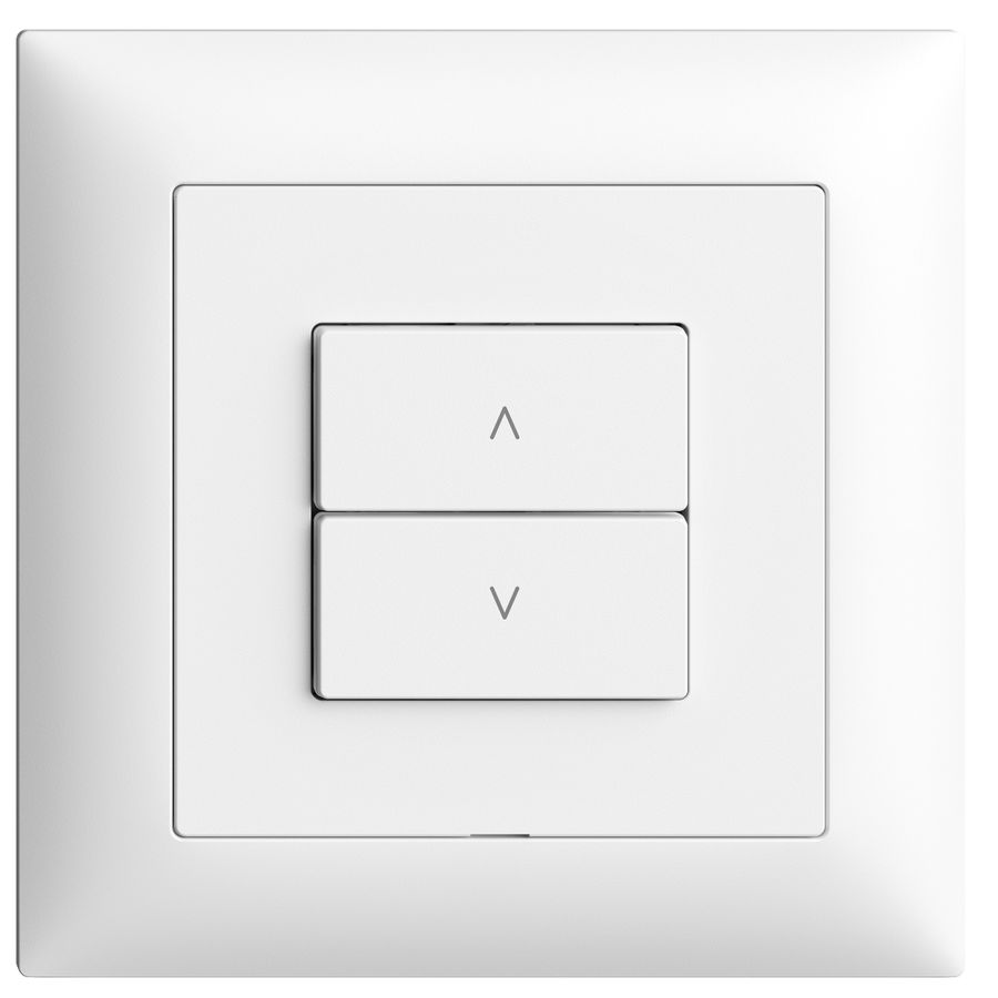 UP-Storenschalter 1K/2T Edue Wiser weiss