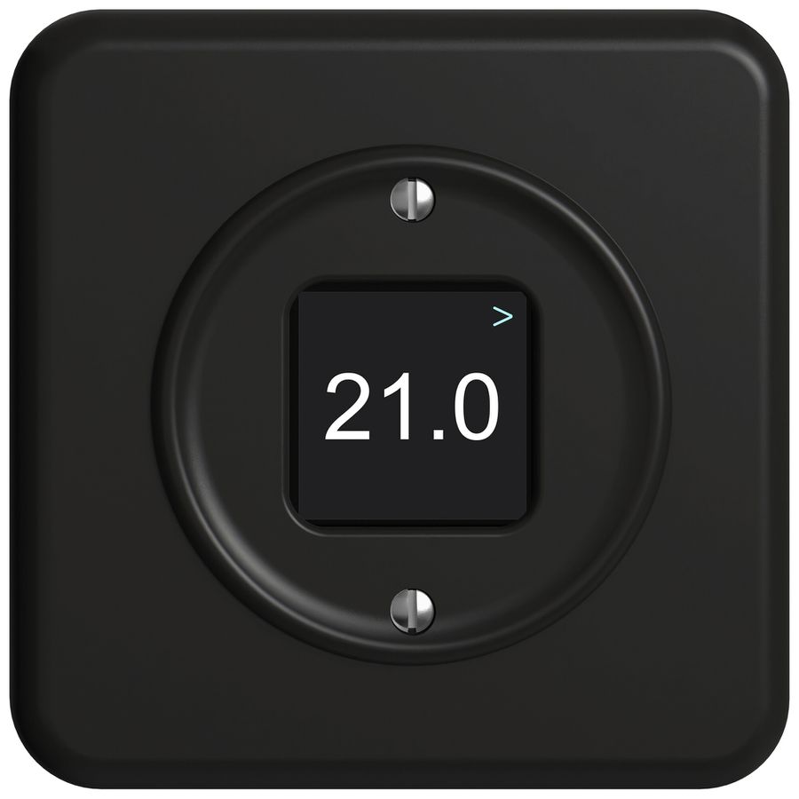 Comando per sensore temperatura ambiente INC STANDARDdue Wiser nero