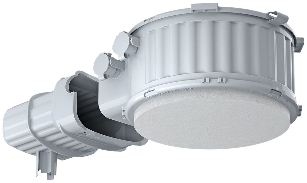 EB-Gehäuse AGRO HaloX 180 mit Tunnel 190mm und Mineralfaserplatte