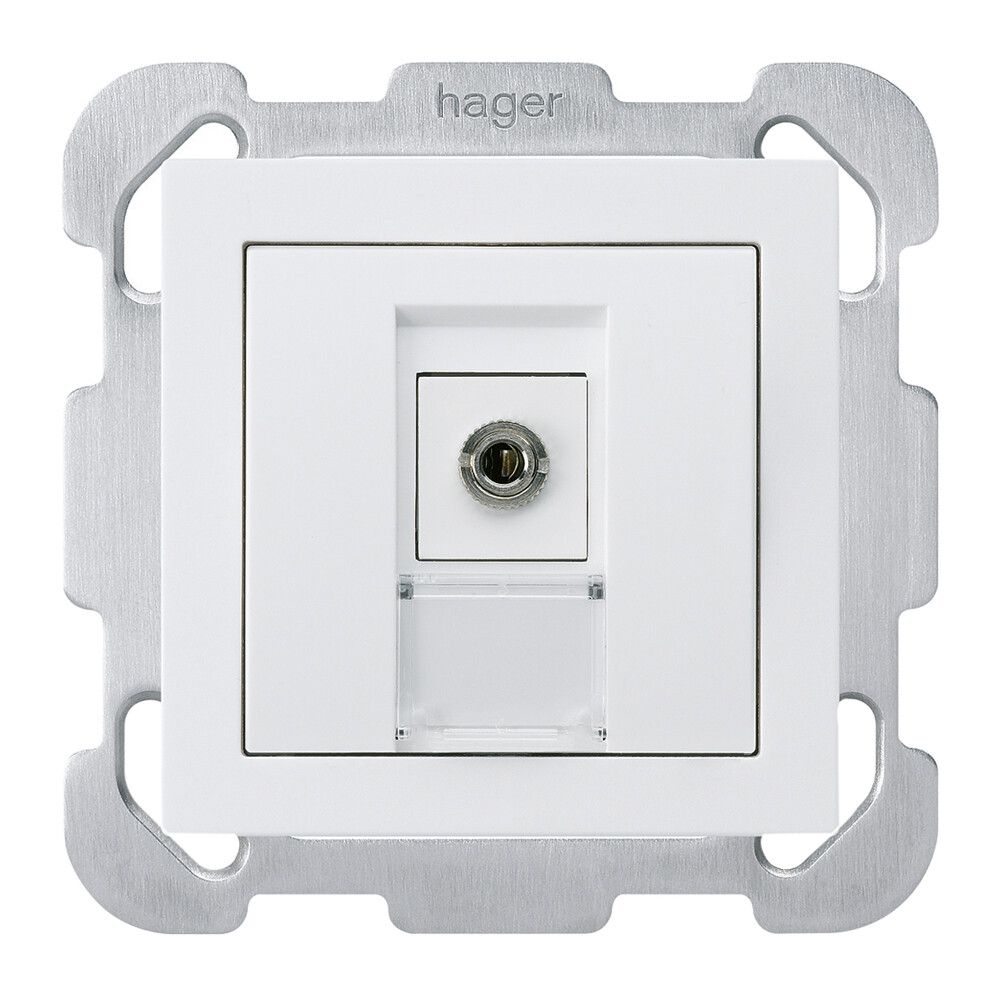 Presa di raccordo INC kallysto B Jack Connector 3.5mm bianco