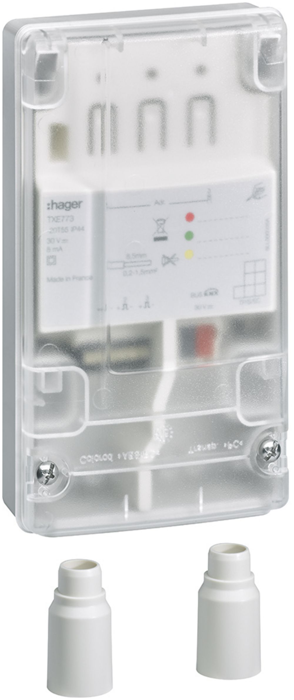 Impuls-Gateway KNX Hager TXE773 3 Eingänge