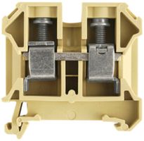 Borne de passage Weidmüller SAK connexion à vis 16mm² PA66 TS35 beige