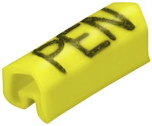 Marqueur de conducteur WM CLI C CD p.Ø1…3mm 9×3.4mm impression: PEN jaune
