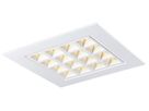 EB-LED-Deckenleuchte SLV PAVANO 600×600 700mA 25W 3200lm 3000K weiss