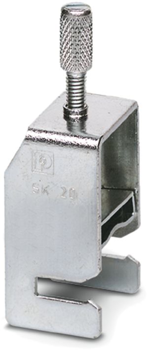 Schirmanschlussklemme SK 20, Schirm auf Sammelschiene