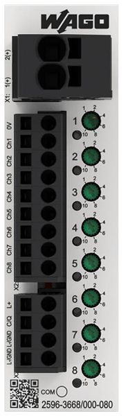 Elektronischer Schutzschalter WAGO IO-Link 1…10A 8 Kanäle