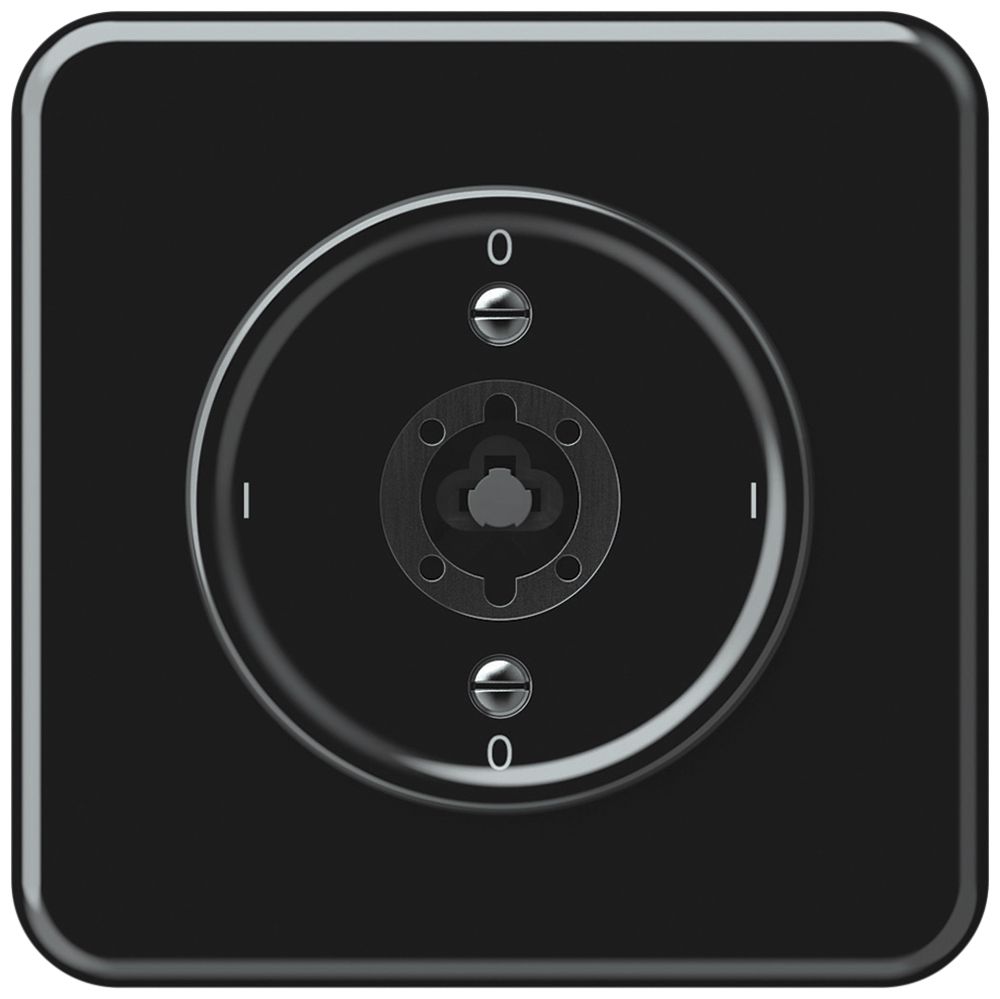 Interruttore a chiave INC origin interruttore 0/3L 16A 250V 0-I-0-I 92×92mm nero