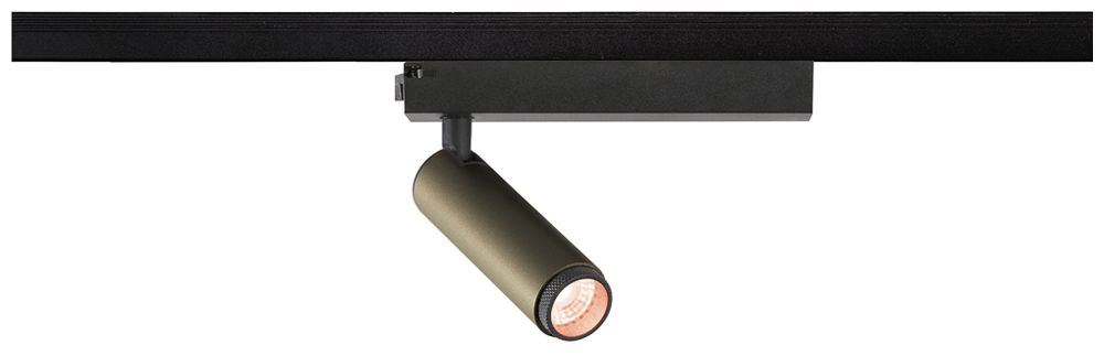 Spot LED SLV GRIP S 1×11W 350lm 920…930 29° REG AD1PH Ø30×101mm bronzo