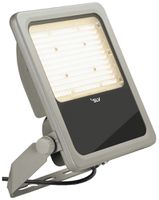 Proiettore LED SLV FLOODLIGHT 100W 15300lm 830 IP66 105° 389×317×65mm grigio