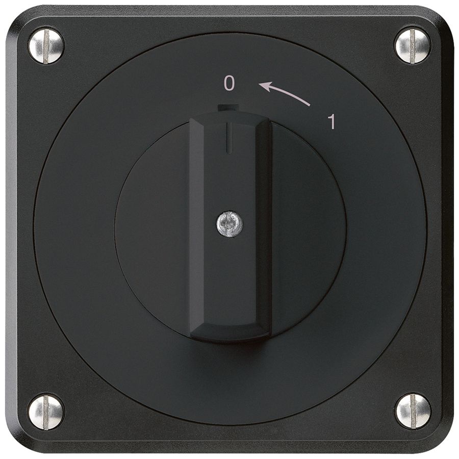 UP-Schwenktaster robusto IP55 schwarz 2P