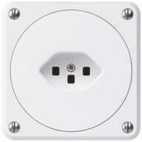 Prise ENC robusto type 23 blanc sans clapet