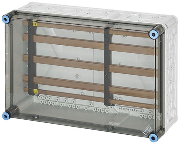 Gehäuse Hensel Mi, 450×300mm, Sammelschiene 400A, 5-polig