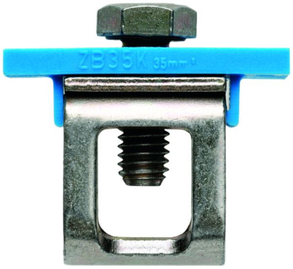Vite staffa Weidmüller ZB 35K BL M6X16 per barra collectrice, PA blu