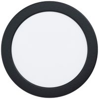 LED-Downlight Eglo FUEVA 12W 0…1150lm 2700…6500K IP44 DIM Ø168×40mm schwarz