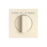 Montageset EDIZIO.liv SNAPFIX® f.Schwenktaster m.Griff Acceso → ← Spento cr