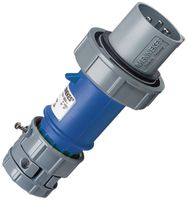 Fiche mobile CEE-Powertop 16A 3P 6h 230V bleu presse-étou.IP67