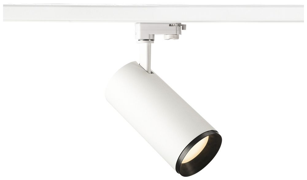 Spot LED SLV 3~ NUMINOS L PHASE 28W 2430lm 3000K 24° Ø100×213mm bianco