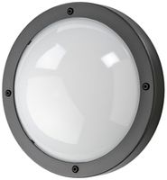Luminaire apparent LED SG Primo 10W 740lm 830 IP65 VAR Ø270mm anthracite