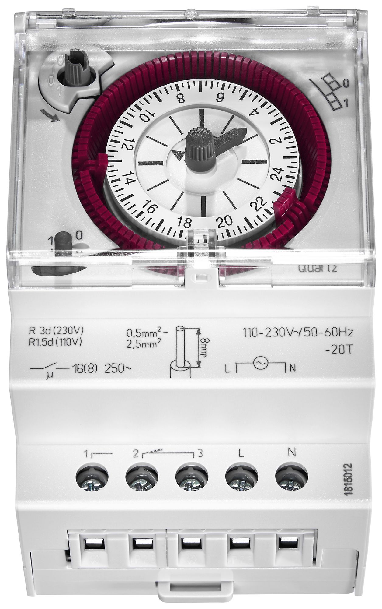 Timer AMD ELBRO talento 211 SK 1-0-Timer 110…230V 24h 15min 16A