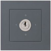 Interruttore rotativo INC kallysto.pro 0/3L antracite con serratura Kaba 8