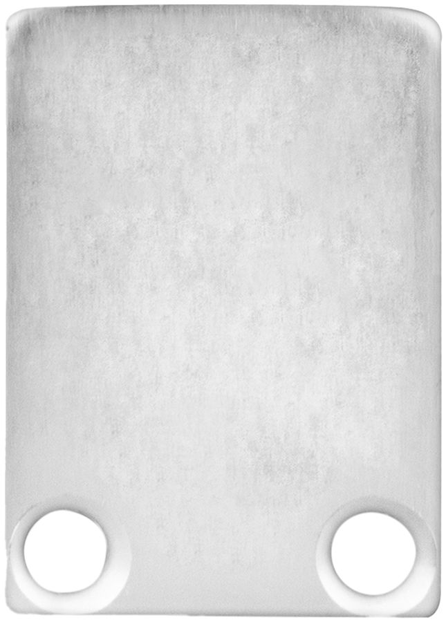 Embout DOTLUX pour profilé/cache aluminium 2B+canal de câbles 2 pcs avec vis