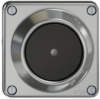 Leuchtdruckschalter ELEMENT Sch 3/2L 16A 250V LED Aluminium